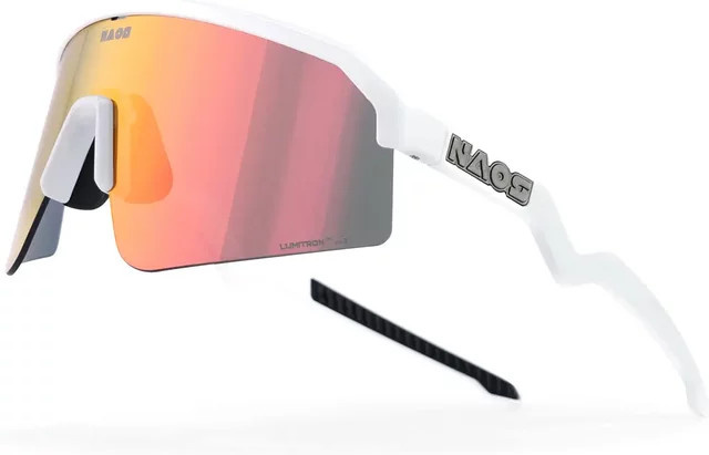 Naos Ziris Sonnenbrille, Unisex, Vollrand, weiß, Kunststoff - Bild 1