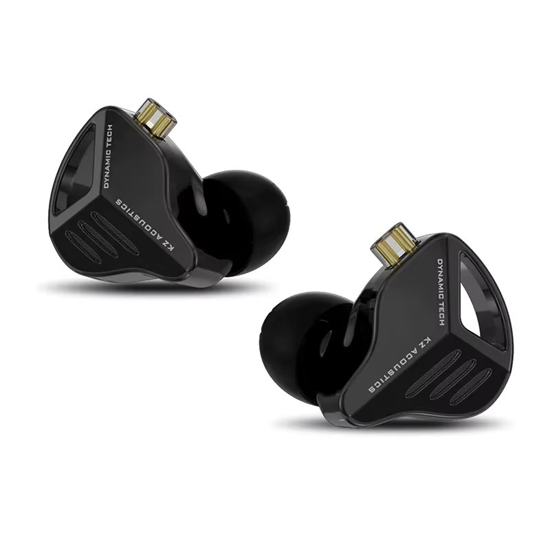 KZ ZVX PRO In-Ear-Kopfhörer mit Mikrofon und austauschbarem Kabel in Schwarz - Bild 2