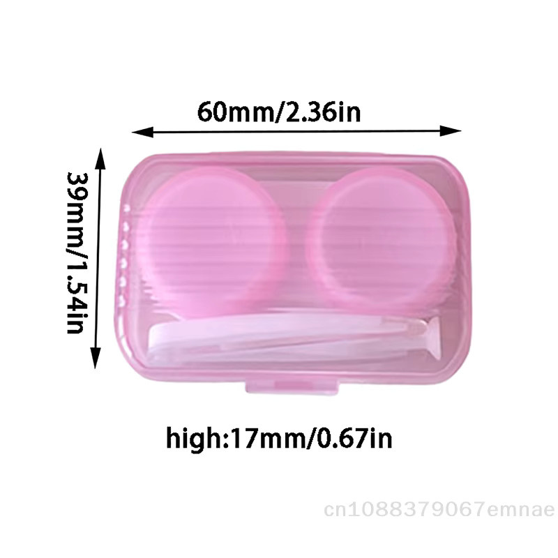 JETTING Kontaktlinsenbehälter mit Auslaufschutz, Unisex - Bild 2