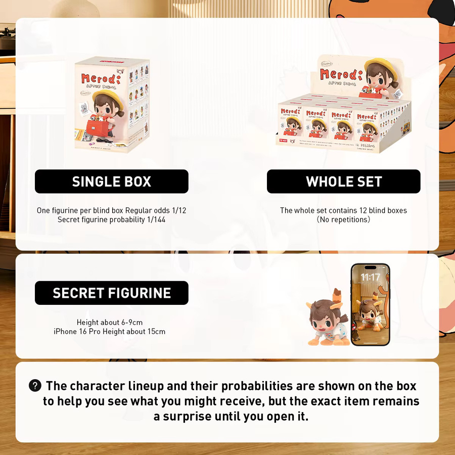 POP MART Kapitel 1 – Merodi After School Serie Figuren, Set / Bundle - Bild 2