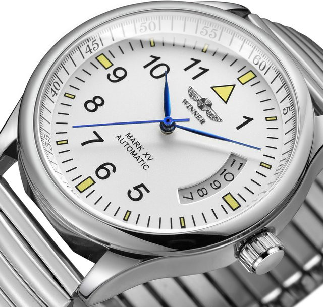 T-WINNER Armbanduhr Edelstahl, Automatik, Schwarz, Herren - Bild 1