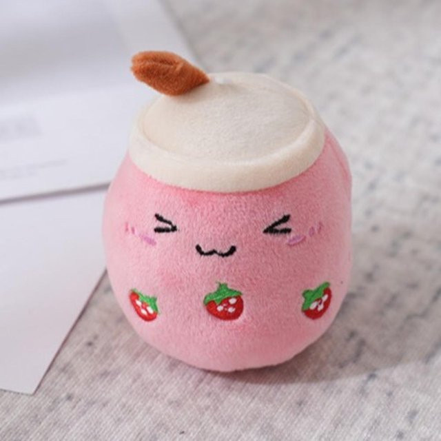 Yiran Health & Beauty Bubble Tea Becher Plüschtier, Plüsch / Textil, 11 cm, ab 3 Jahren - Bild 1