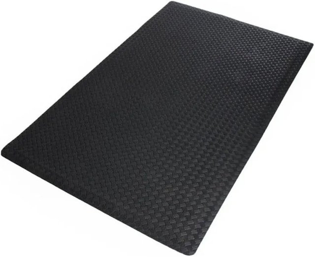 etm Anti-Ermüdungsmatte HeavyDuty TireTuff Schwarz B: 90 cm, T: 150 cm - Bild 1