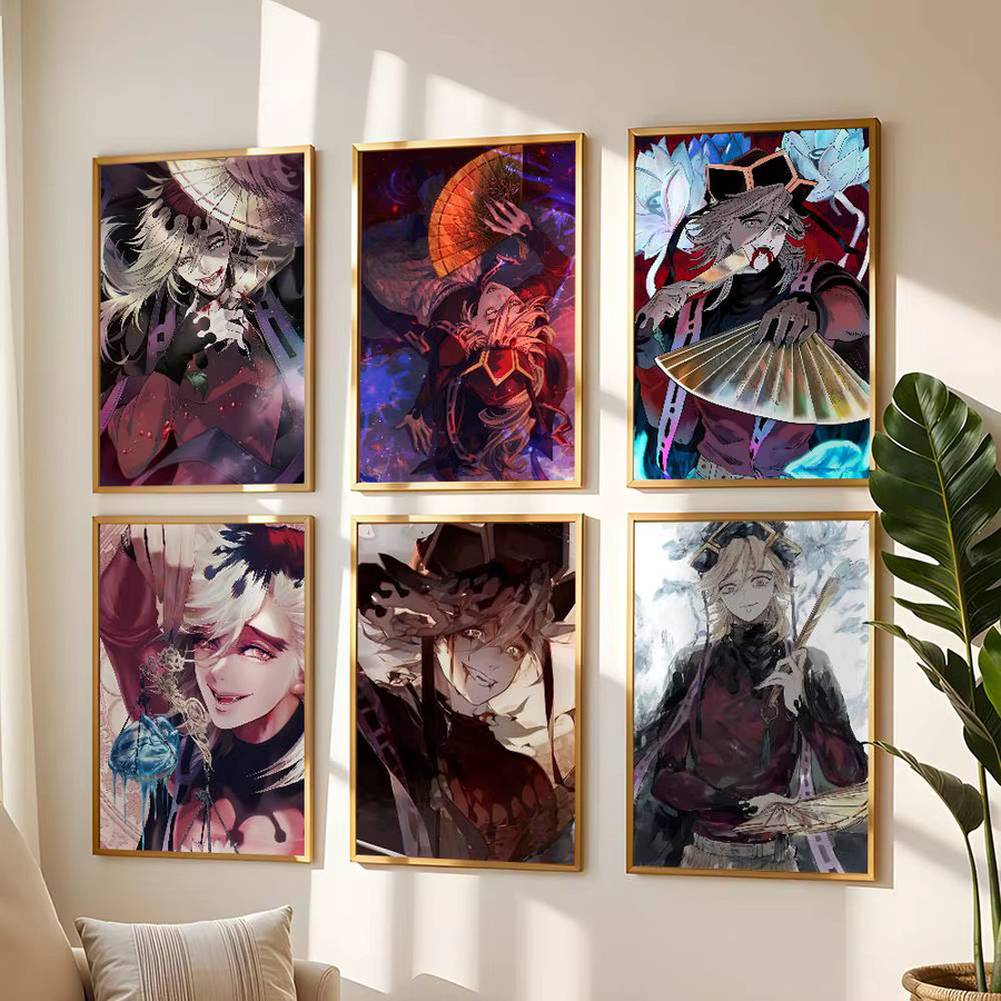 Wasserdichter Anime Douma Wandaufkleber als selbstklebendes Wandbild in Mehrfarben für deine Zimmerdekoration - Bild 4