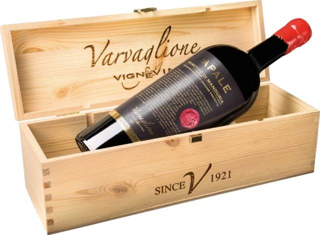 Varvaglione Primitivo Rotwein, 2021, Apulien, trocken, 3 x 3,0 l - Bild 1