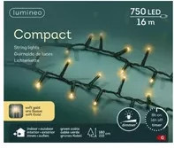 LUMINEO LED Lichterkette Compact 16 m dimmbar in Warmweiß Multicolor IP44 - Bild 1