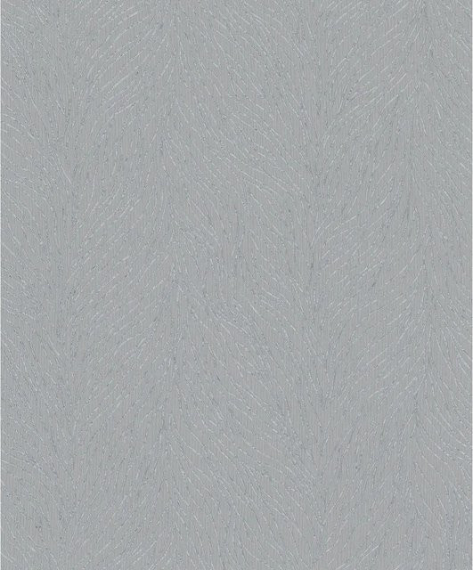 Marburg Vliestapete Floral Grafisch in Grau-Silber, Waschbare Non-Woven Tapete mit botanischem Design - Bild 1