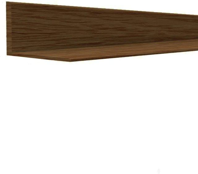 Döllken Profiles Knickwinkel Nussbaum selbstklebend, Farbe: Braun, B/T: 1,8 x 1,8 cm, Länge: 500 cm - Bild 1