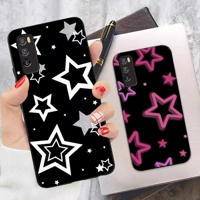 Transparente Handyhülle mit Sternen-Design für Huawei Mate und Nova Modelle - Bild 1