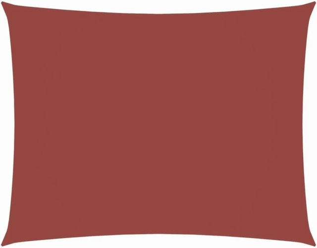 vidaXL Sonnensegel aus Oxford-Gewebe Rechteckig Terrakotta-Rot B x B: 200 x 400 cm - Bild 1