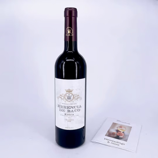 Bodegas Forcadas Herencia de Baco, Tempranillo, Rioja, trocken, Crianza, Rotwein, 2022, 0,75 l - Bild 2