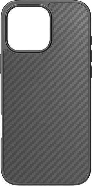 Robust Carbon Schutzhülle für Apple iPhone 16 Pro Max, Schwarz - Bild 1