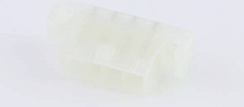 Molex Einbau-Buchsenleiste aus Kunststoff, 4-polig, Weiß - Bild 1