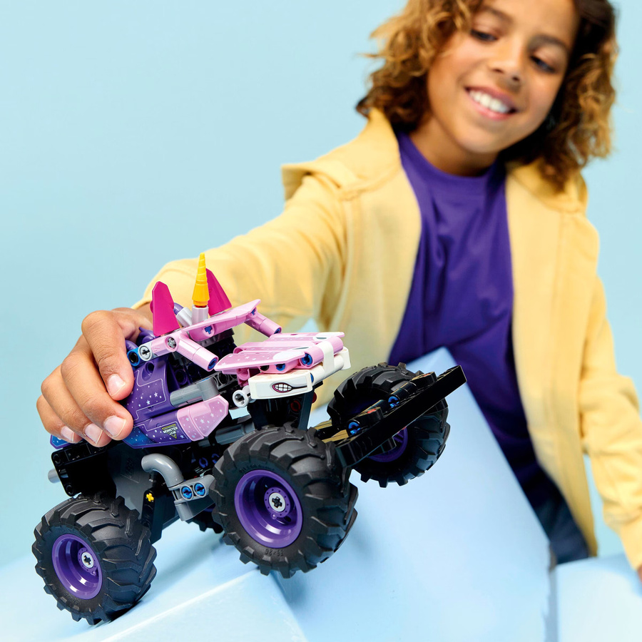 LEGO Technic Monster Jam Sparkle Smash mit Rückziehmotor ab 7 Jahren - Bild 4