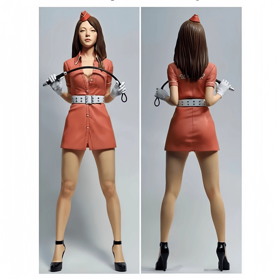 EVANOVM Trainer Flight Attendant, Modellbausatz, 1:12, unbemalt - Bild 2