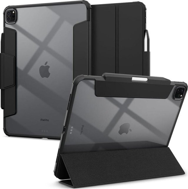 Spigen Ultra Hybrid Pro Schutzhülle für iPad Pro 13 (2024) in Schwarz und Transparent - Bild 1
