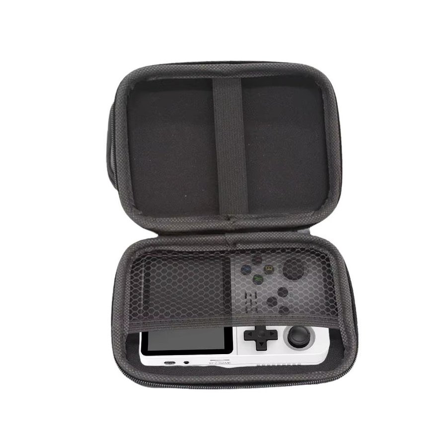 Tragbare EVA Schutzhülle für R36S und R35S Retro Handheld Videospiel Konsolen, wasserdicht und stoßfest, Farbe: Schwarz - Bild 2