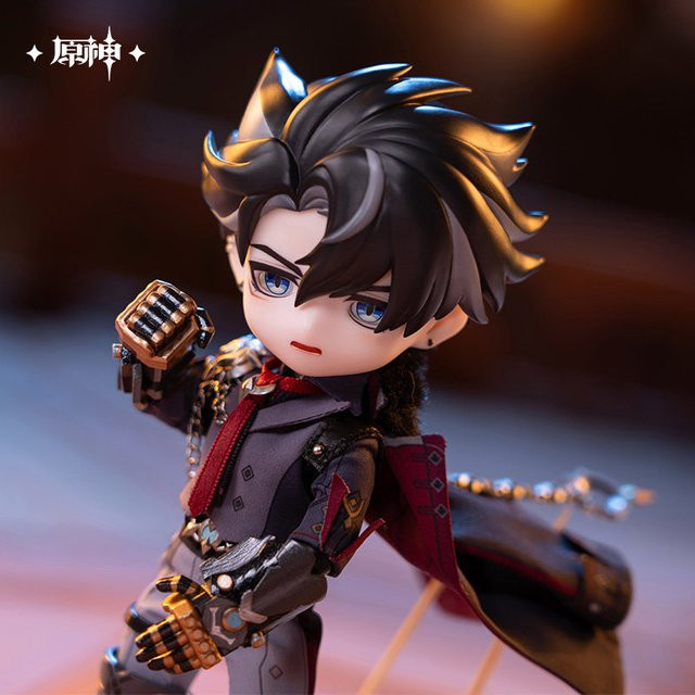 Mihoyo Genshin Wriothesley Actionfigur, 1/12, mit Wechselbarem Outfit & Gesicht - Bild 1