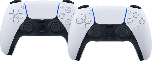 Sony PlayStation 5 DualSense Wireless Controller Doppelpack in Weiß - Bild 1