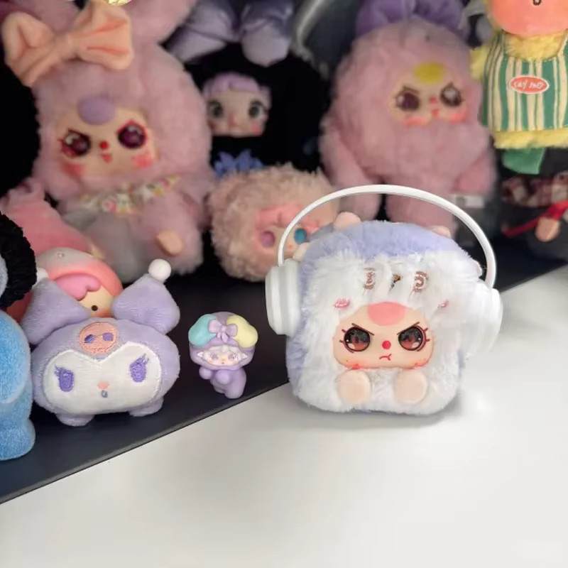 TAKARA TOMY Baby drei kleine Mahjong Plüsch Blind Box, Plüsch Puppe - Bild 3