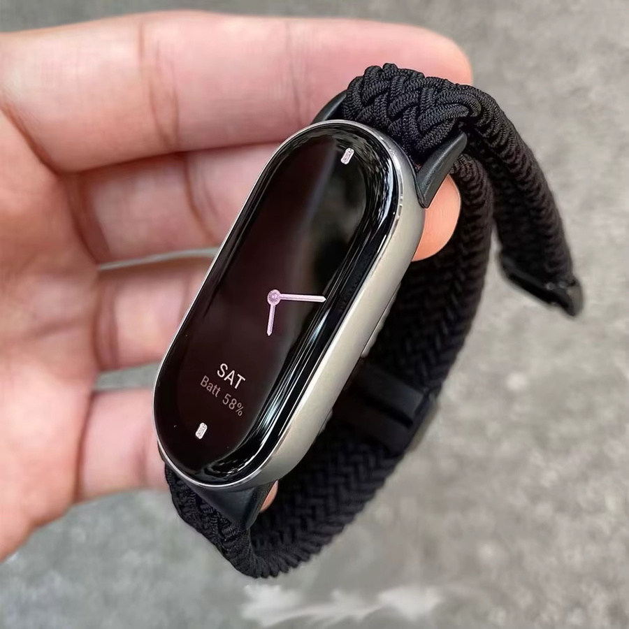Xiaomi Armband, TPU-Hülle, geflochten, Multicolor, Unisex, Mi Band 9/10 - Bild 3
