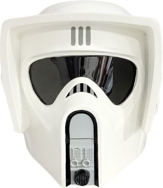 Star Wars Scout Troopers Helm-Maske, Vollkopf-Maske, Weiß - Bild 1