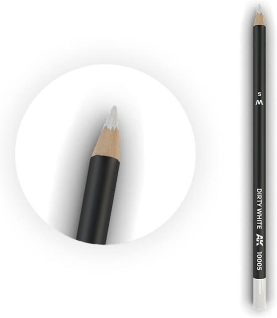 AK Interactive Watercolor Pencil in Dirty White - Bild 1