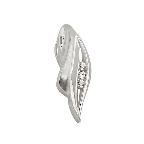Colfem Anhänger 925 Silber, 3x Zirkonia - Bild 1