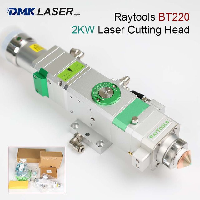 Raytools BT220 2KW Laserschneidkopf für CNC Faserlaserschneidmaschinen kompatibel mit Raycus, MAX, BWT und JPT Laserquellen - Bild 1