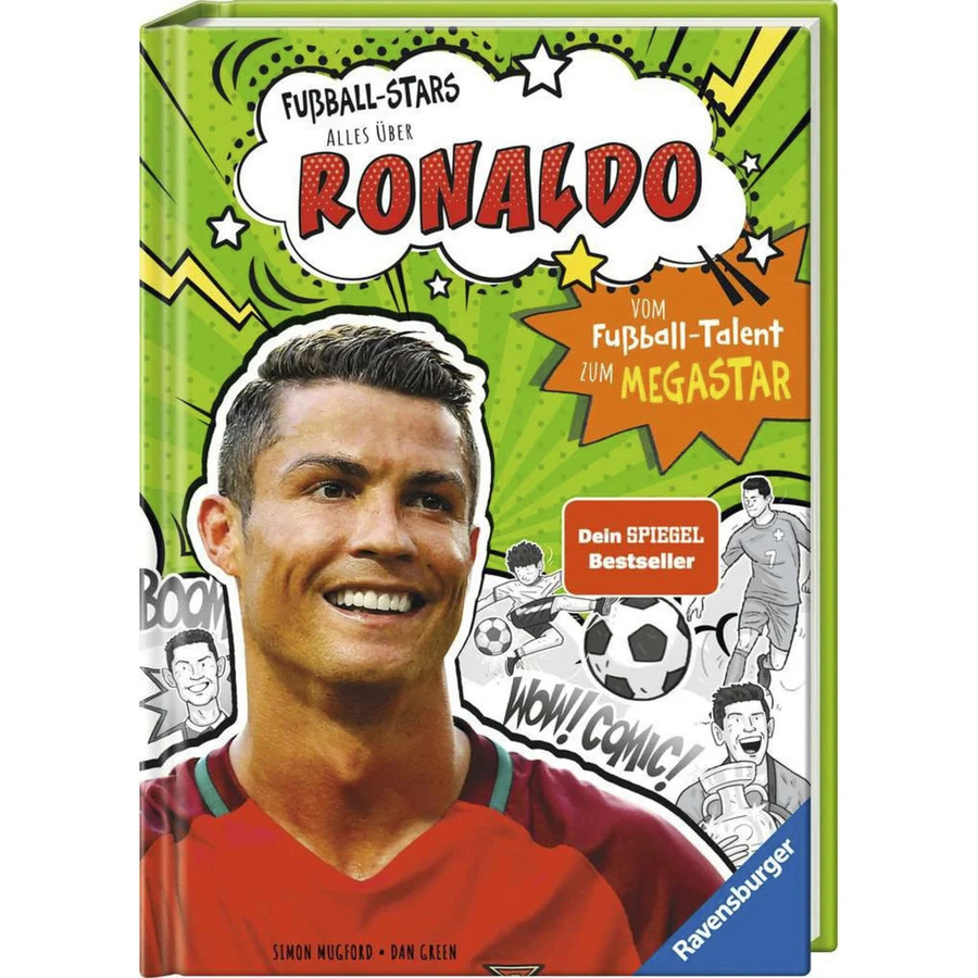 Fußball-Stars - Alles über Ronaldo, Hardcover - Bild 1