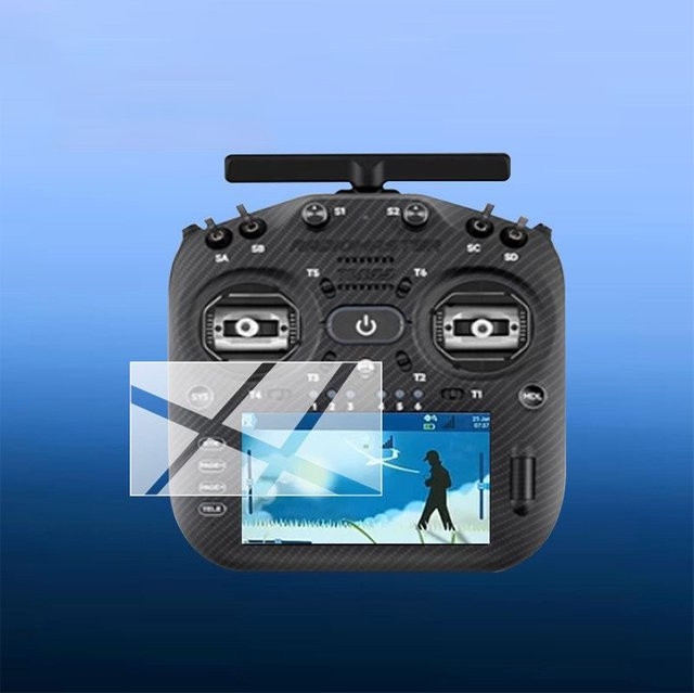 Radiomaster Displayschutzfolie für TX16S MK3, transparent und weich - Bild 1