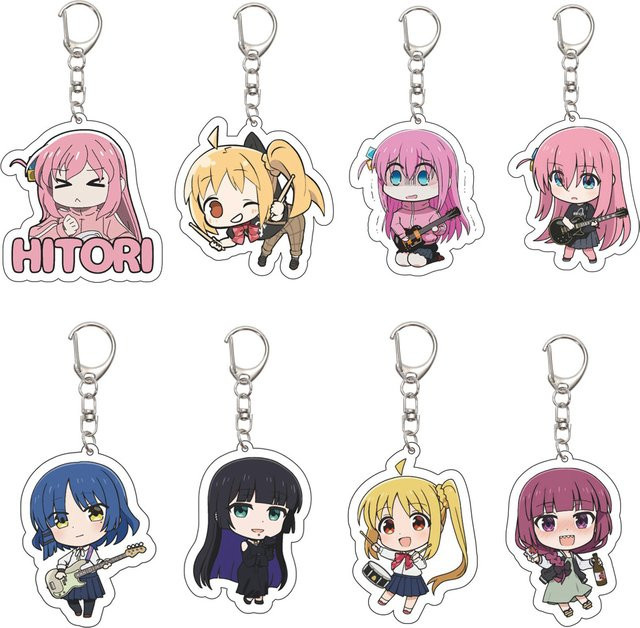 Bandai Schlüsselanhänger Anime Bocchi the Rock!, Unisex, 55 mm - Bild 1