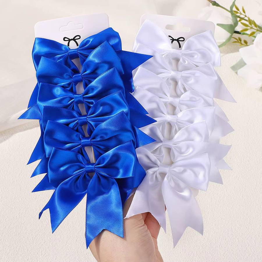 BABY BOWS Haar Clips, 6er-Set, Große Bögen, Kinder, Mädchen - Bild 2