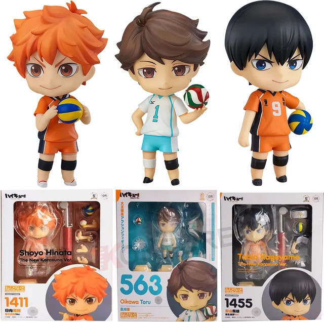 Haikyuu!! Shoyo Hinata Tobio Kageyama Oikawa Tooru Actionfigur, Puppenspielzeug - Bild 1