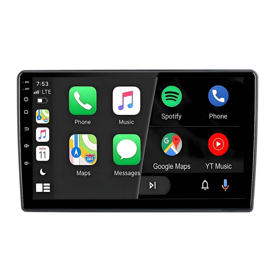 Junsun Autoradio für VW Golf IV und Jetta MK4 Classics mit GPS, Bluetooth und Wi-Fi in Schwarz - Bild 2
