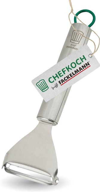 Fackelmann Chefkoch Ziehschäler aus Edelstahl in Silber, Länge: 18 cm - Bild 1
