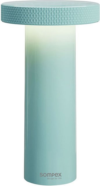 Sompex Volume LED-Akkuleuchte in Türkis, dimmbare Tischleuchte mit Touch-Steuerung und CCT-Funktion - Bild 1