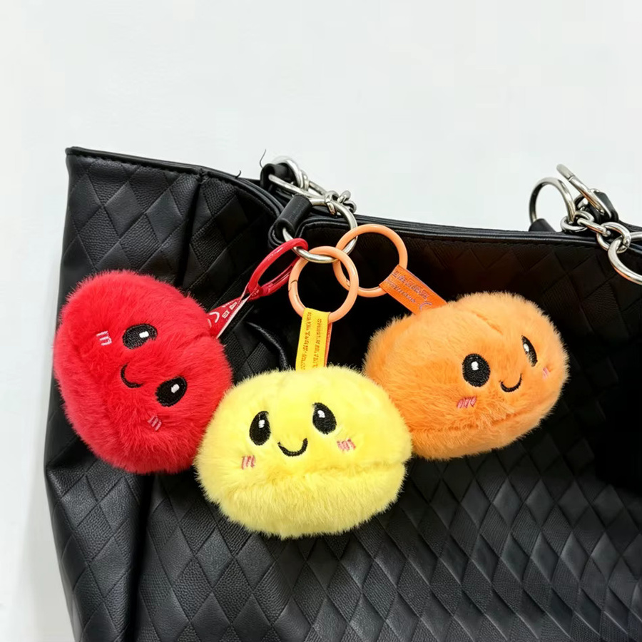 Bandai Dampfbrötchen-Anhänger-Puppen, Plüsch / Textil, Bunt / Mehrfarbig, 6-teiliges Set - Bild 5