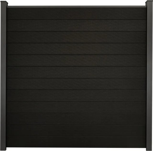 GroJa Solid Steckzaunsystem Schwarz B/H: 180 x 180 cm - Bild 1