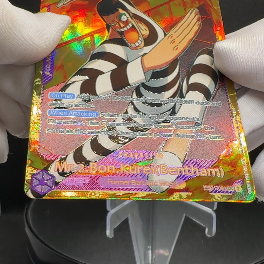Bandai One Piece Bentham-Charakterkarte EB01-061 Mr.2 Bon.Kurei, Sammelkarten - Bild 3