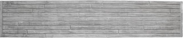 Beckers Betonzaun-Platte Toscana in Betongrau, B/H/T: 38,5 x 200 x 3 cm - Bild 1
