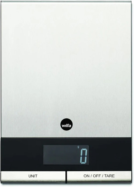 Wilfa GRAM KW-4 Digitale Küchenwaage aus Edelstahl in Silber - Bild 1