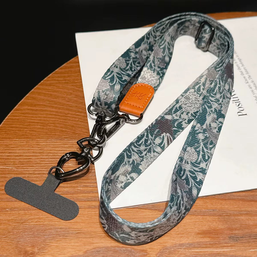 Universelles Handy Lanyard mit einstellbarer Breite als Schultergurt und diagonalem Trageriemen in Multicolour - Bild 4