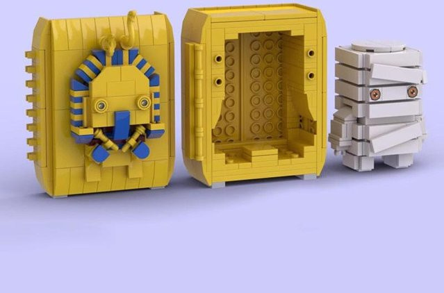 Bricklink Die Mumie des Pharaos Ägyptisch, Actionfiguren, ab 3 Jahren - Bild 1
