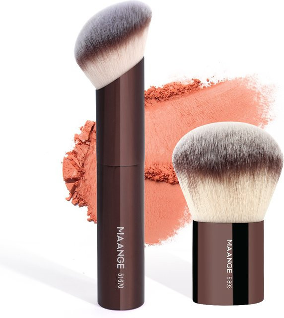 Maange Make-up Pinselset, 2 Stück, Unisex - Bild 1