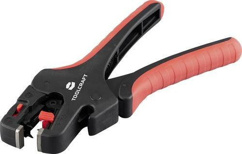 TOOLCRAFT Drahtabisolierer für Elektronik- und Feinmechanik, Rot, 0,05 bis 8 mm² (8 bis 30 AWG) - Bild 1