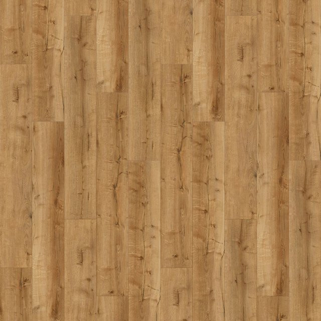 Decoflooring Click-Vinylboden Landhausdiele Eiche Castell geräuchert in Braun - Bild 1