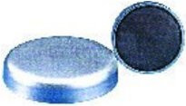 Beloh Magnetflachgreifer ohne Gewindebuchse in Silber, Durchmesser: 40 mm, Höhe: 8 mm, Haftkraft 125N - Bild 1
