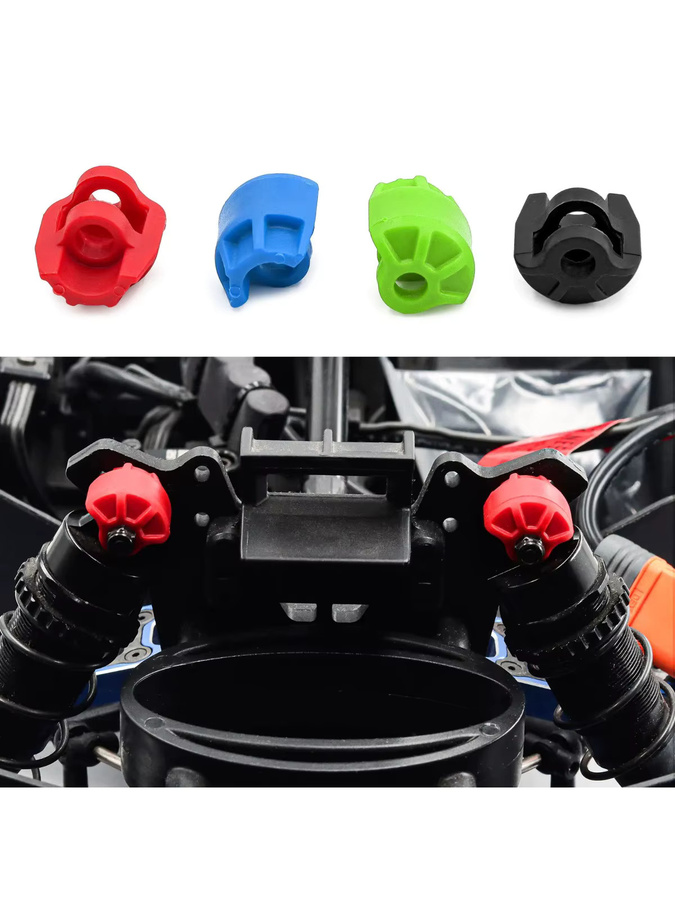 Semalam Universelle Kunststoff-Stoßdämpferkappe für ARRMA 6S 1/7 1/8 RC-Autos, Ersatzteil - Bild 3