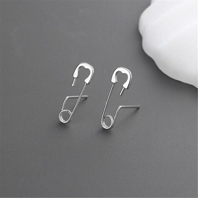 Ohrstecker 925 Silber, gray, Damen - Bild 1